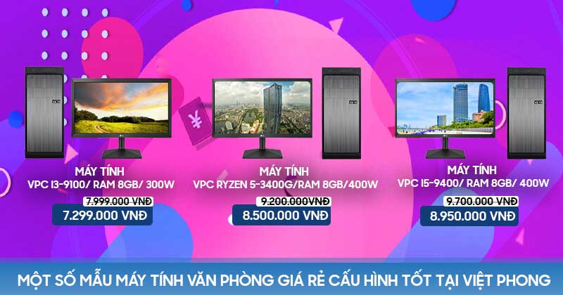 Máy tính văn phòng cấu hình như thế nào là chạy ổn định