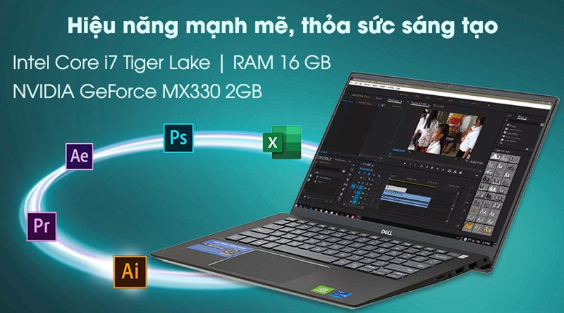 7 laptop Dell đồ họa mạnh mẽ để đáp ứng được công việc sáng tạo