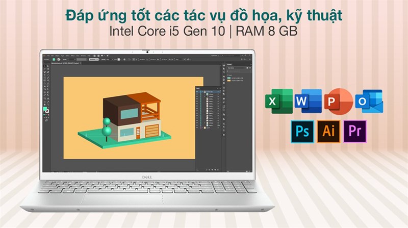 7 laptop Dell đồ họa mạnh mẽ để đáp ứng được công việc sáng tạo