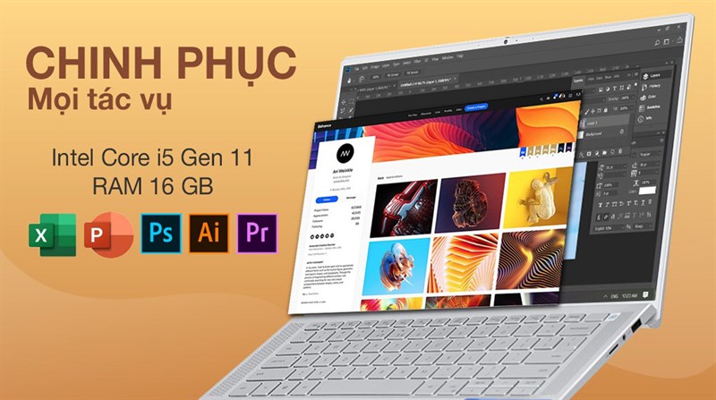 7 laptop Dell đồ họa mạnh mẽ để đáp ứng được công việc sáng tạo