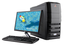 Bộ máy tính Main H81 Cpu i7-4770 Ram 4g Màn 18.5